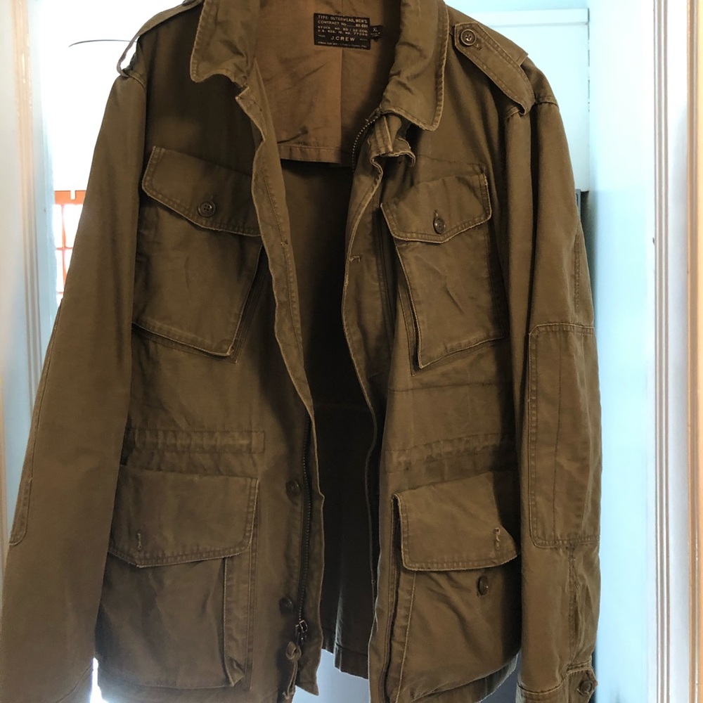 Very nice JCrew military style jacket